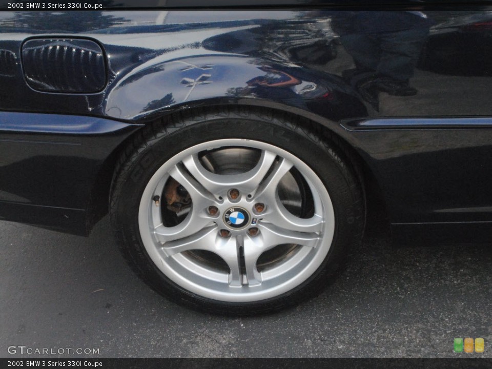 2002 BMW 3 Series 330i Coupe Wheel and Tire Photo #61948756