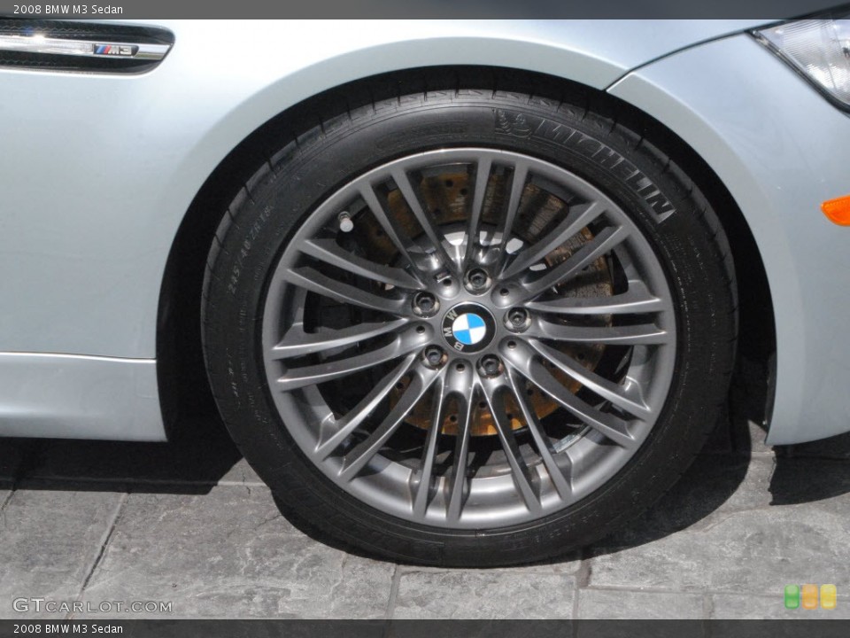2008 BMW M3 Sedan Wheel and Tire Photo #61951289