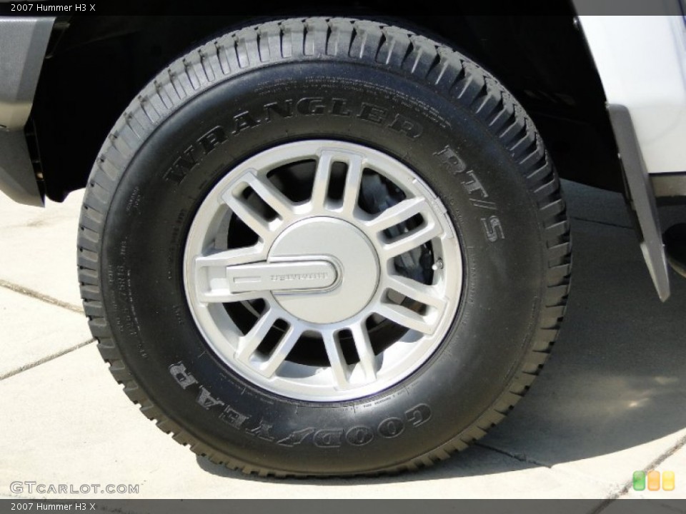 2007 Hummer H3 X Wheel and Tire Photo #61952894