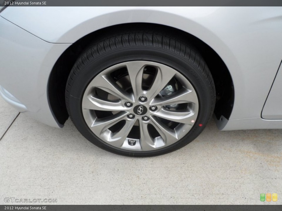 2012 Hyundai Sonata SE Wheel and Tire Photo #61955288