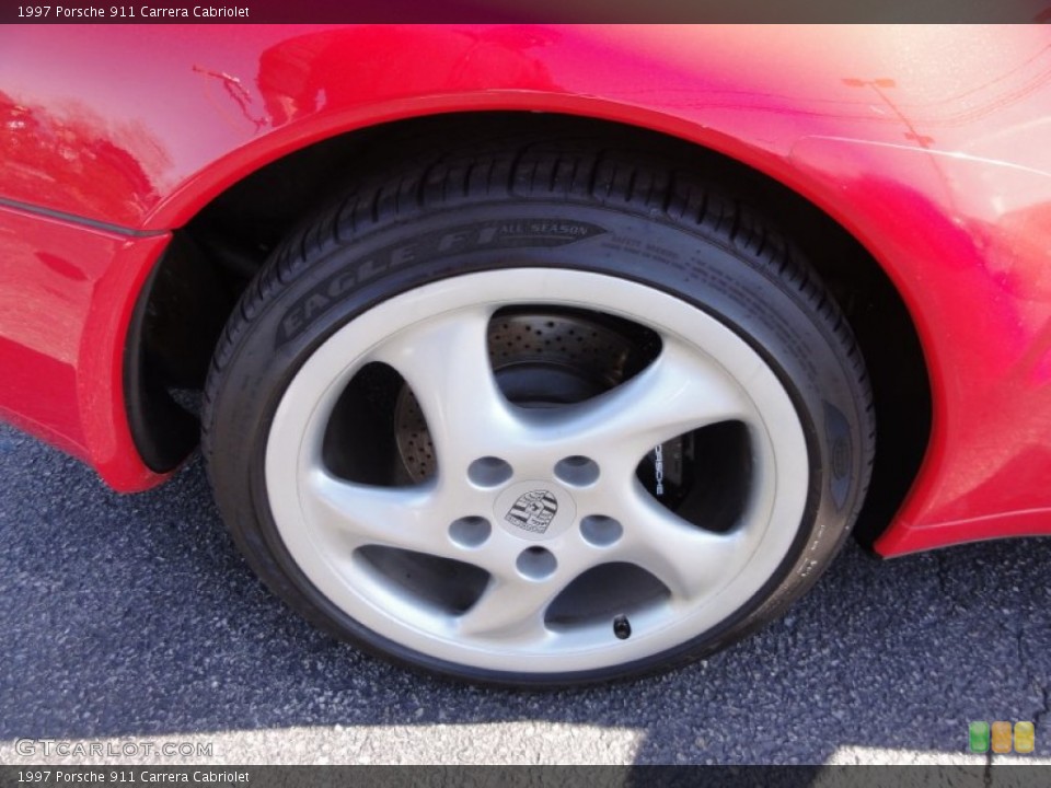 1997 Porsche 911 Carrera Cabriolet Wheel and Tire Photo #61955306