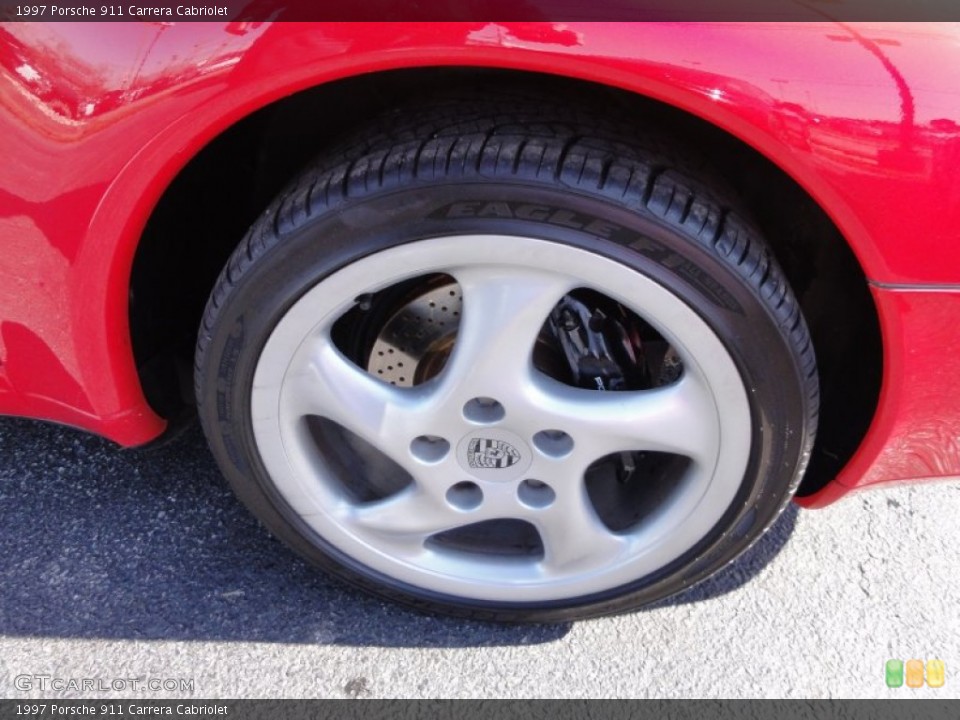 1997 Porsche 911 Carrera Cabriolet Wheel and Tire Photo #61955315