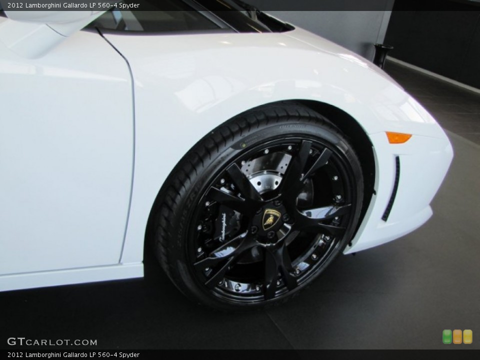 2012 Lamborghini Gallardo LP 560-4 Spyder Wheel and Tire Photo #61958609