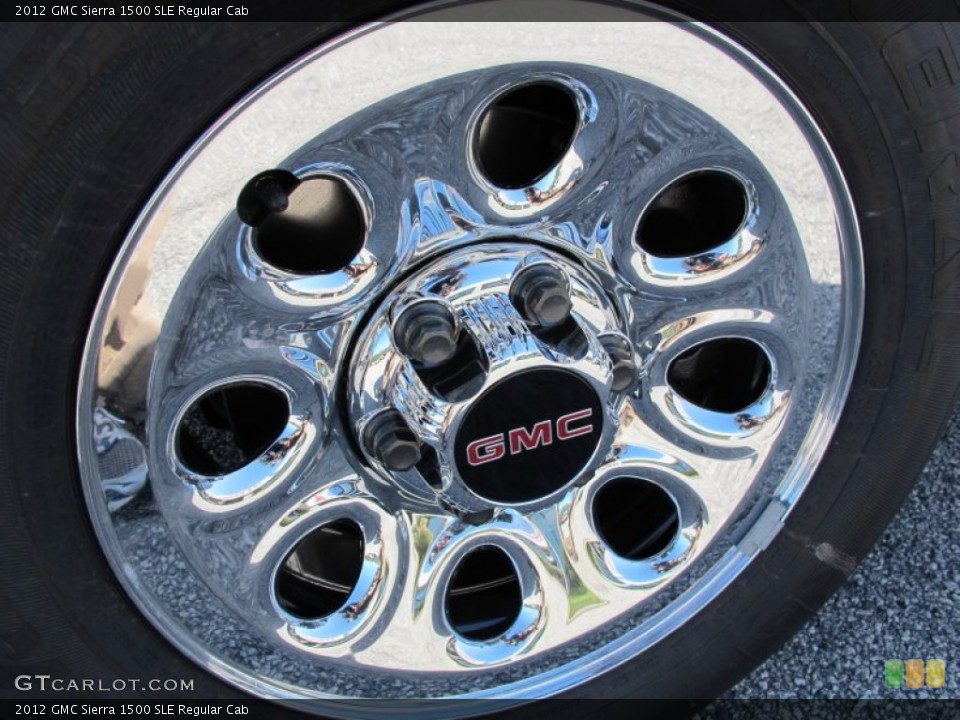 2012 GMC Sierra 1500 SLE Regular Cab Wheel and Tire Photo #61961885