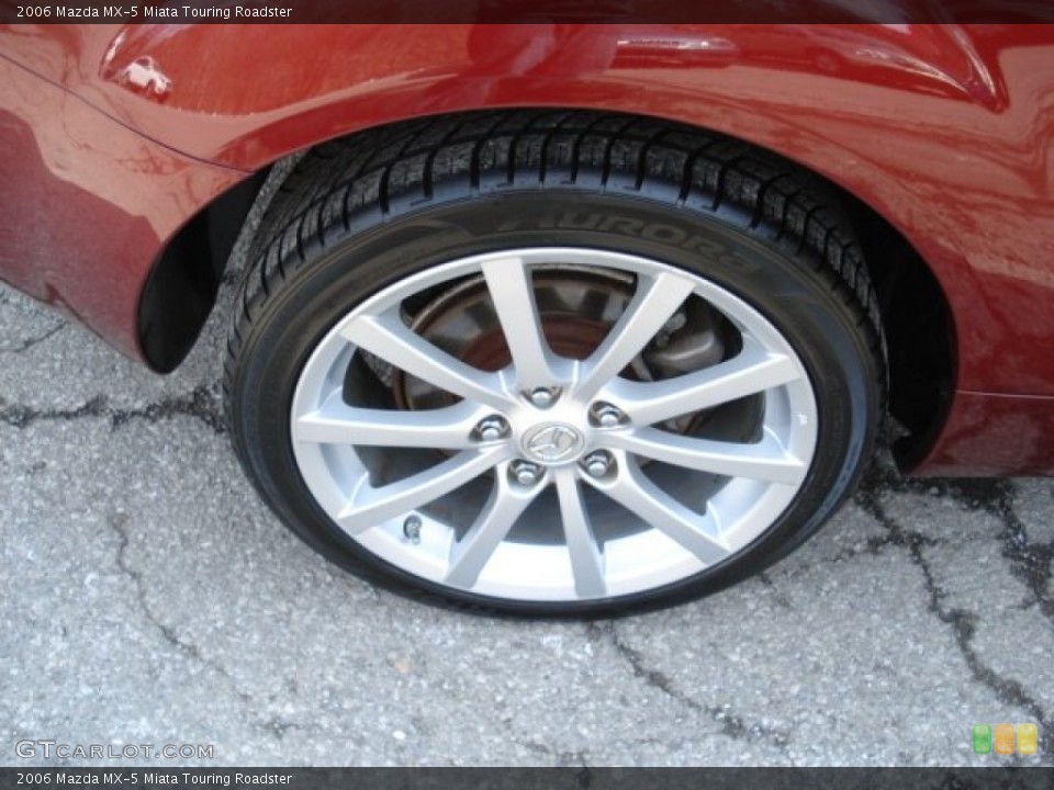 2006 Mazda MX-5 Miata Touring Roadster Wheel and Tire Photo #61964474