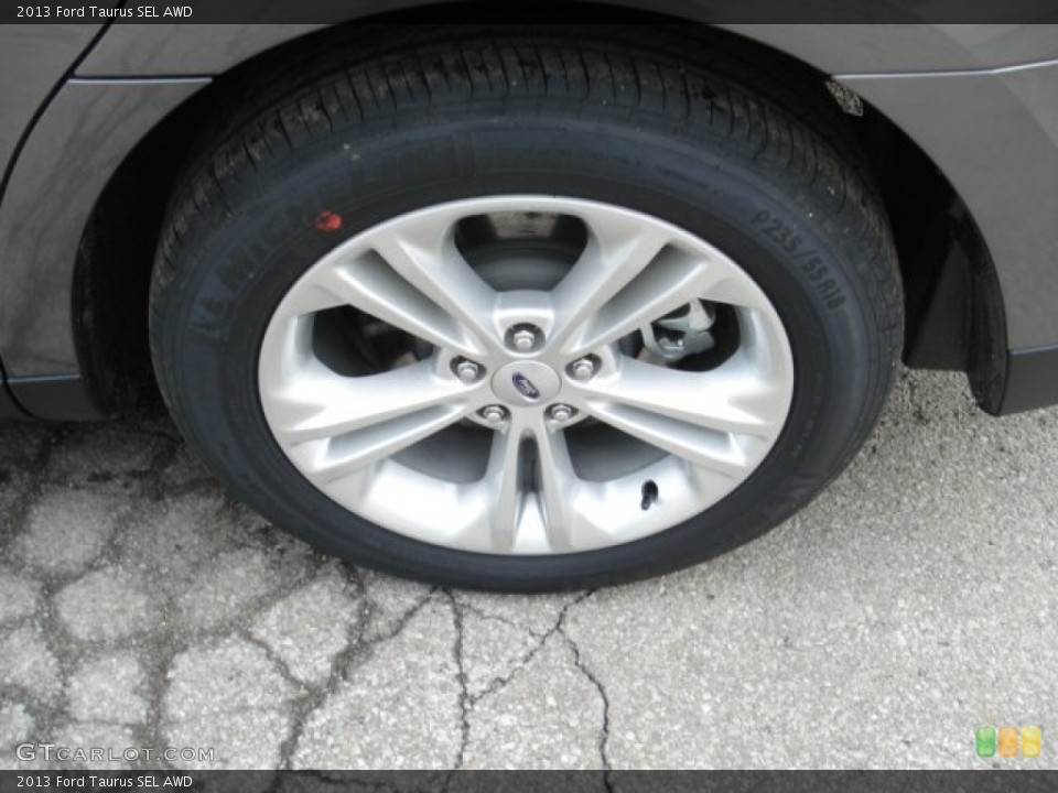2013 Ford Taurus SEL AWD Wheel and Tire Photo #61964804