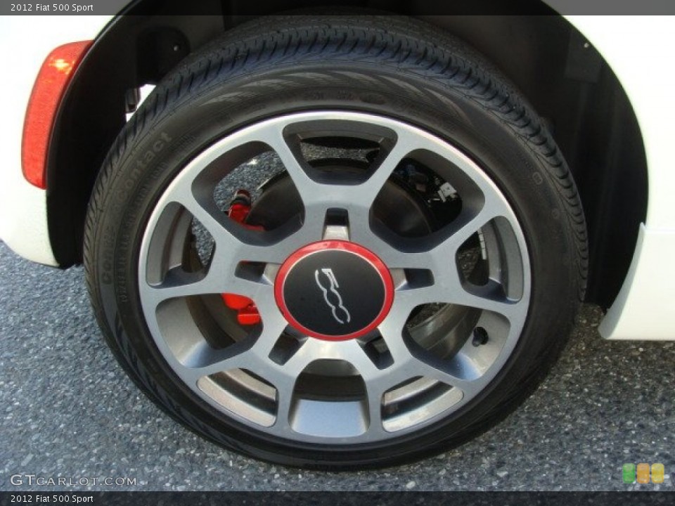 2012 Fiat 500 Sport Wheel and Tire Photo #61971852