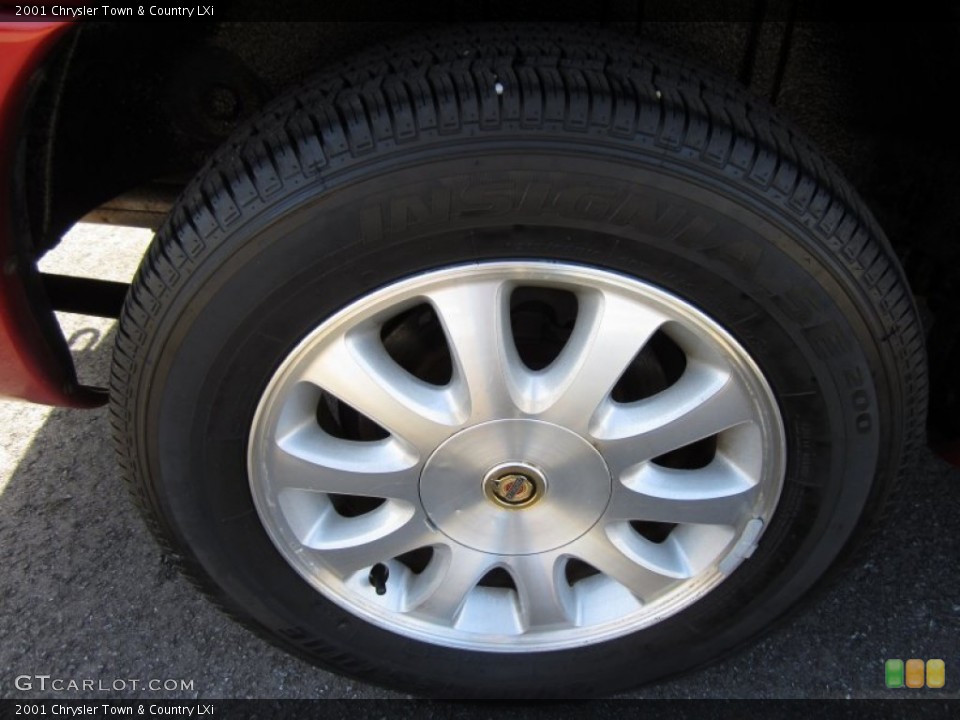2001 Chrysler Town & Country LXi Wheel and Tire Photo #61976252