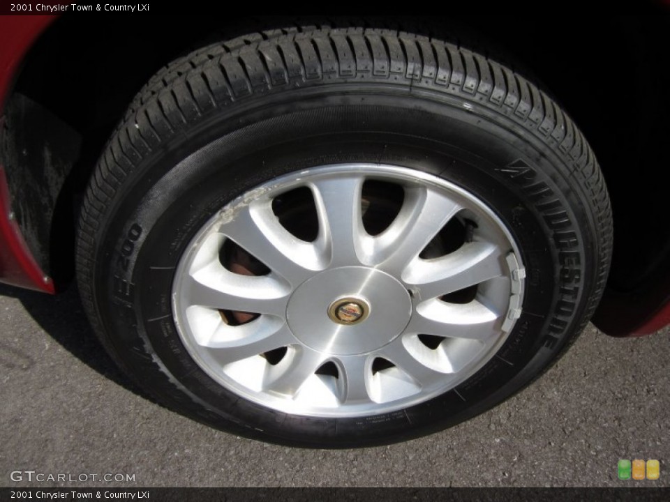 2001 Chrysler Town & Country LXi Wheel and Tire Photo #61976268