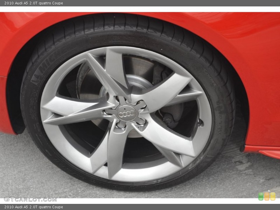 2010 Audi A5 2.0T quattro Coupe Wheel and Tire Photo #61981479