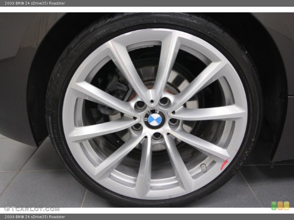 2009 BMW Z4 sDrive35i Roadster Wheel and Tire Photo #61988703