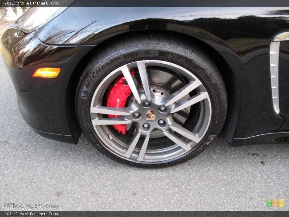 2011 Porsche Panamera Turbo Wheel and Tire Photo #61994286