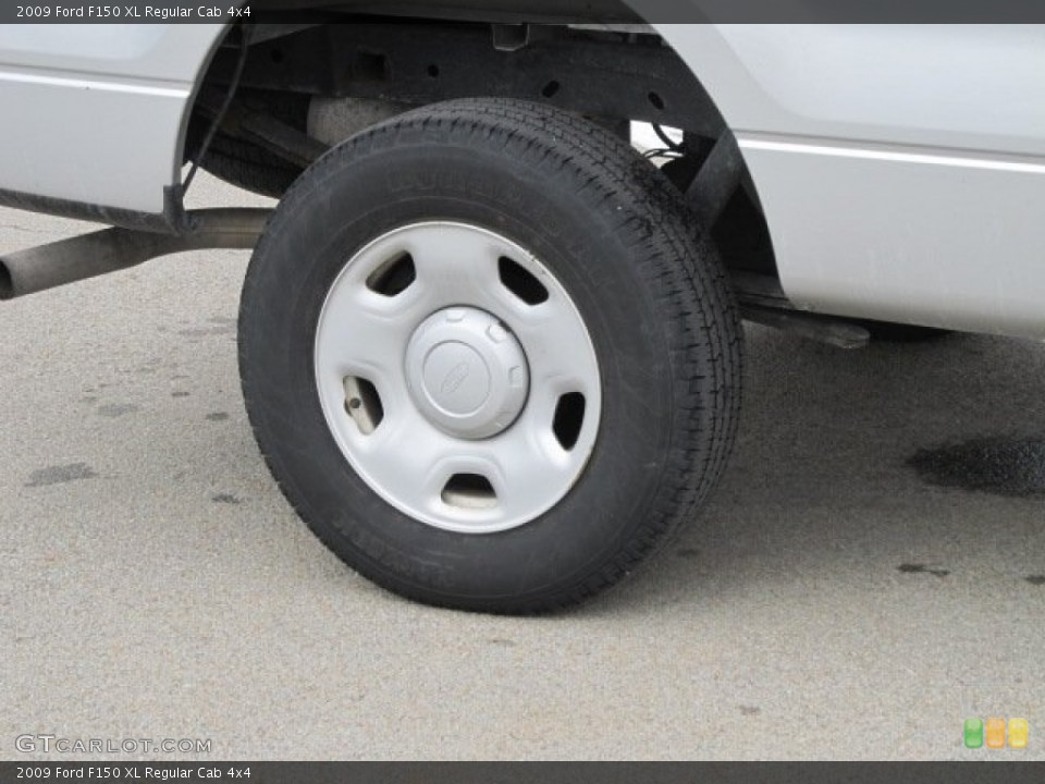2009 Ford F150 XL Regular Cab 4x4 Wheel and Tire Photo #62015820