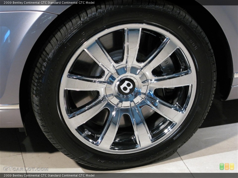 2009 Bentley Continental GTC  Wheel and Tire Photo #620198