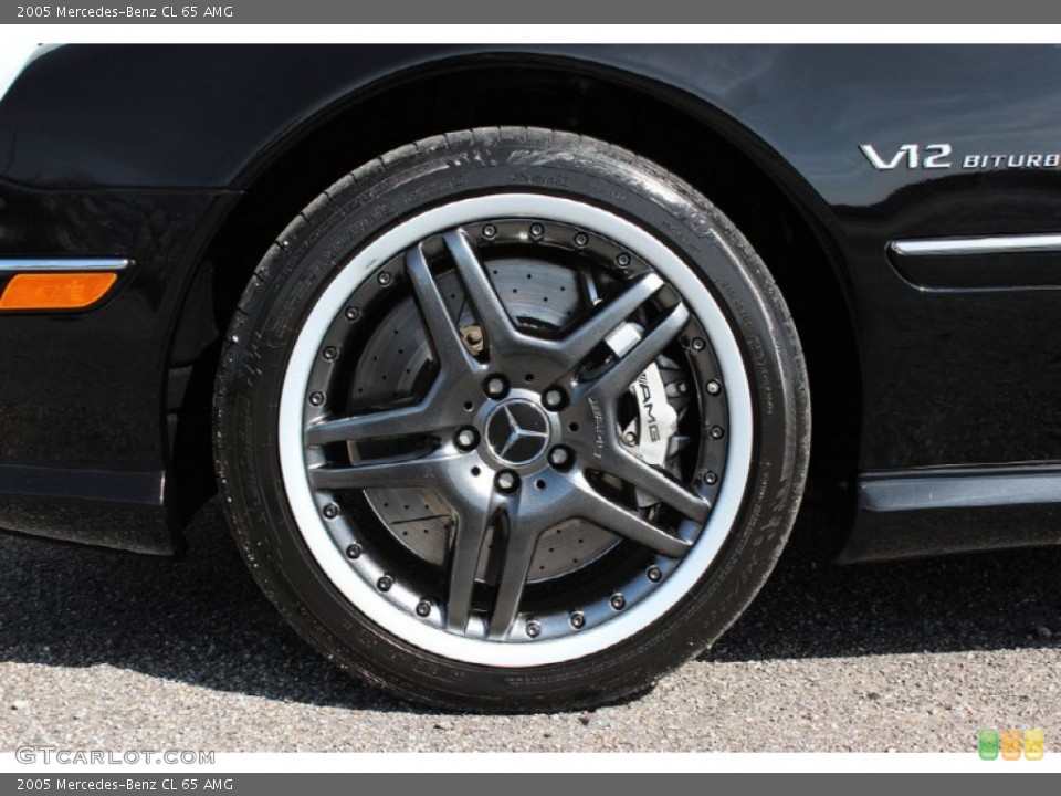2005 Mercedes-Benz CL 65 AMG Wheel and Tire Photo #62027265