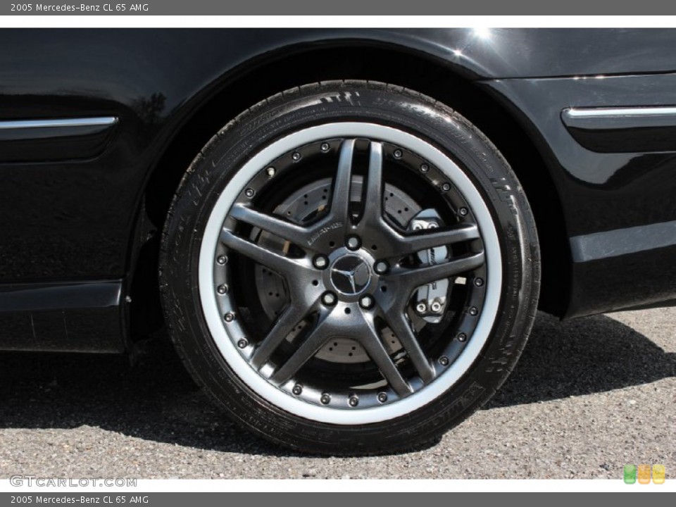 2005 Mercedes-Benz CL 65 AMG Wheel and Tire Photo #62027274