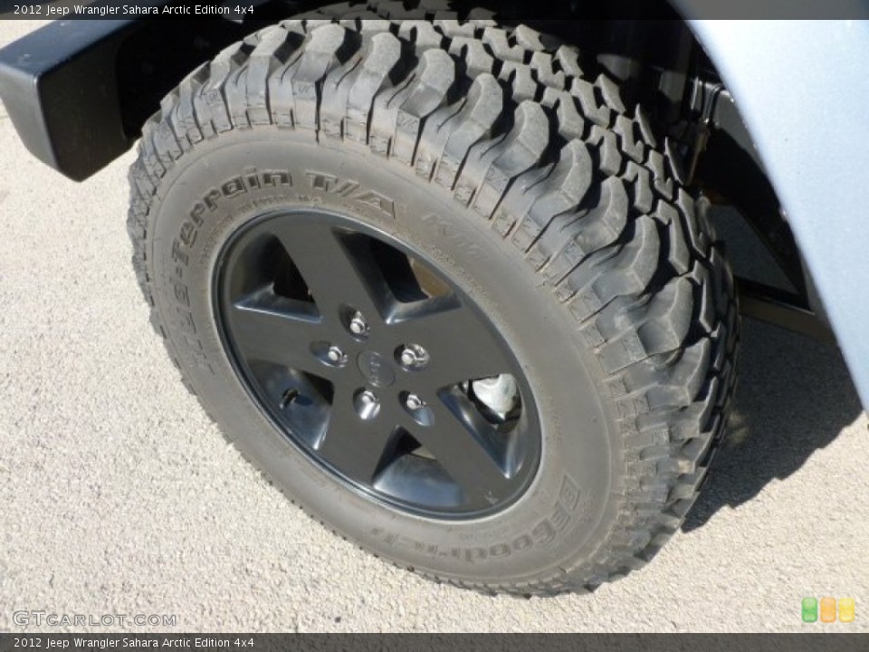 2012 Jeep Wrangler Sahara Arctic Edition 4x4 Wheel and Tire Photo #62033395