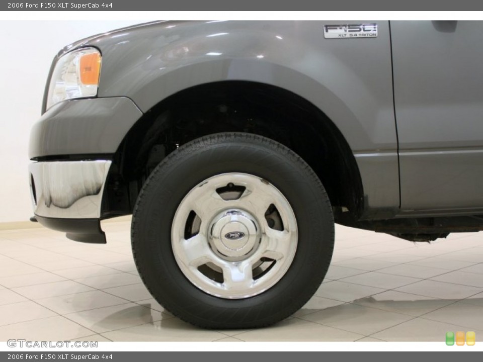 2006 Ford F150 XLT SuperCab 4x4 Wheel and Tire Photo #62034163