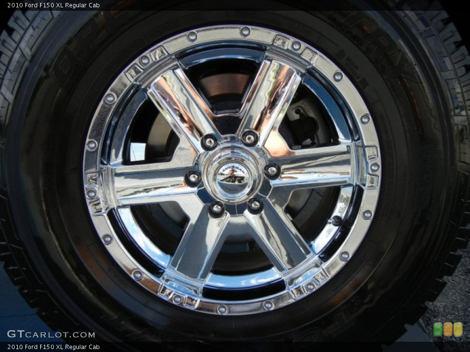 2010 Ford F150 Custom Wheel and Tire Photo #62038040