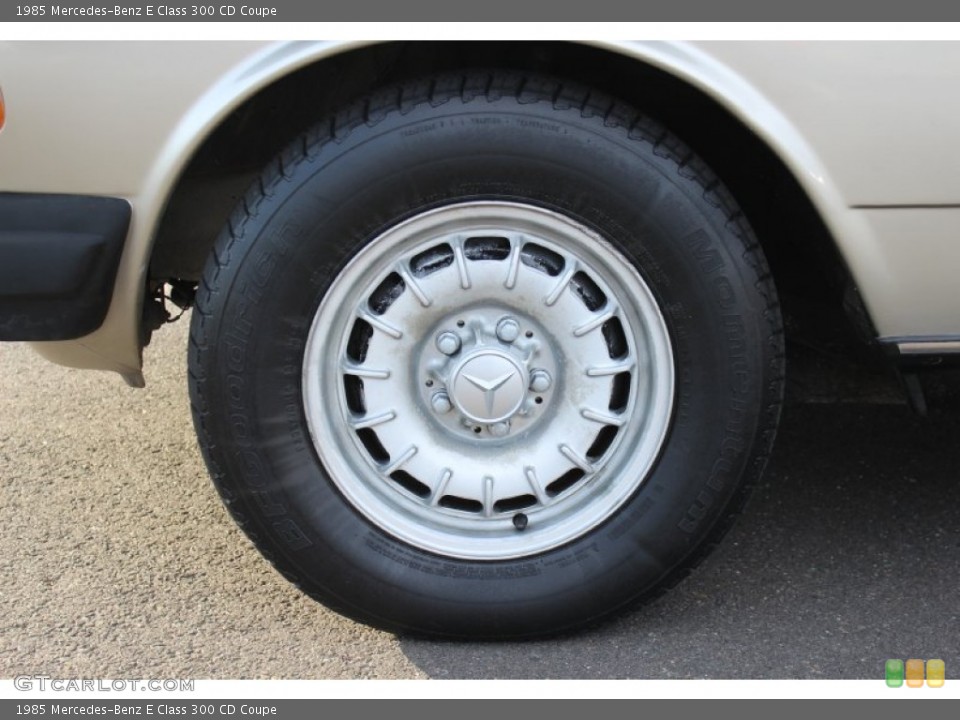 1985 Mercedes-Benz E Class 300 CD Coupe Wheel and Tire Photo #62038968