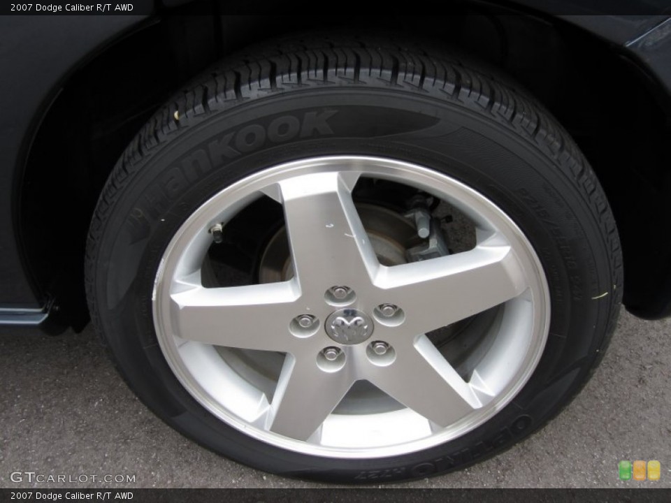 2007 Dodge Caliber R/T AWD Wheel and Tire Photo #62041185