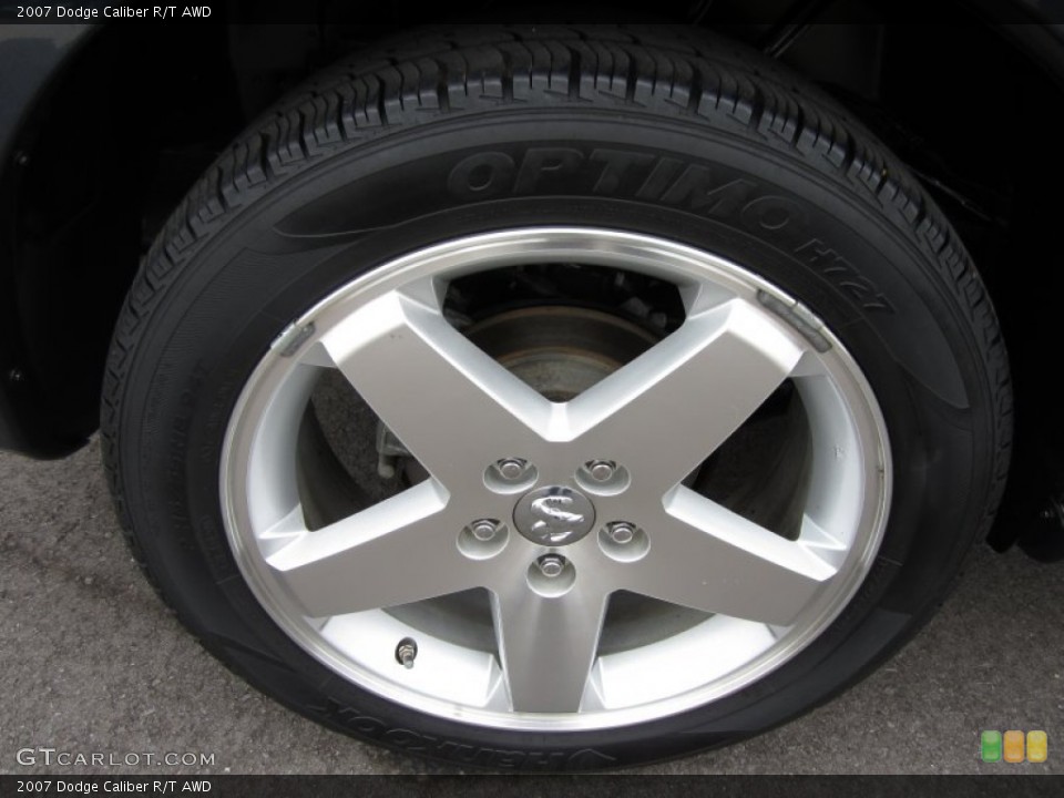 2007 Dodge Caliber R/T AWD Wheel and Tire Photo #62041194
