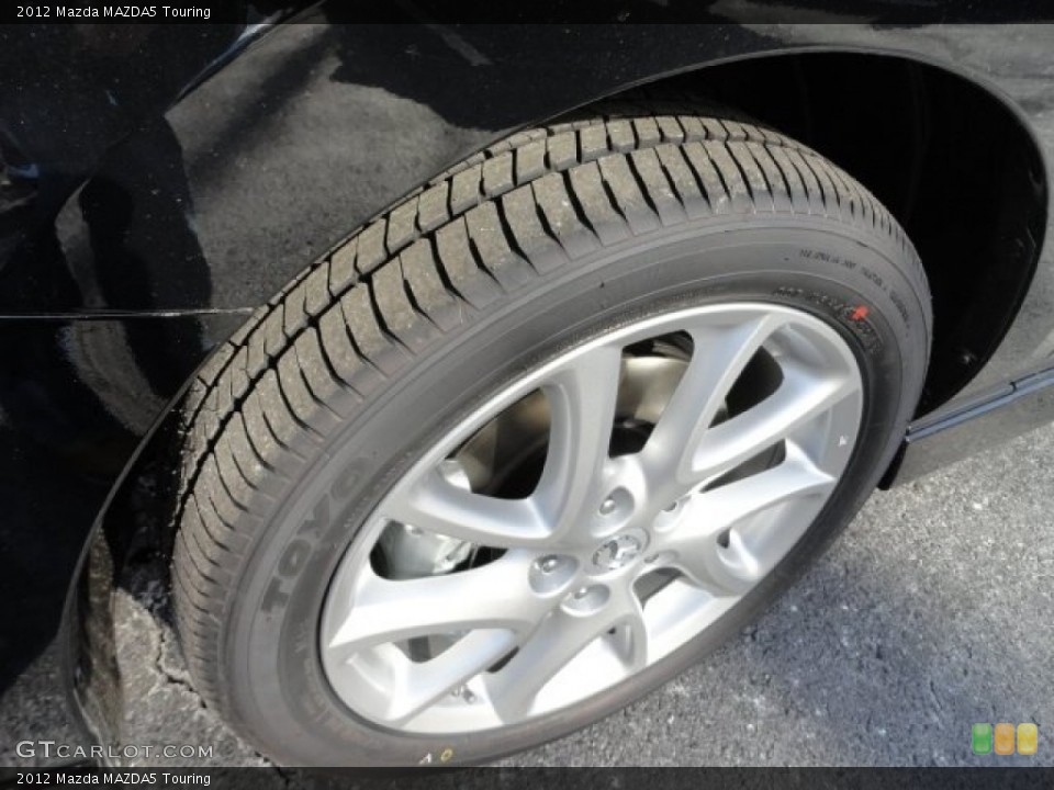 2012 Mazda MAZDA5 Touring Wheel and Tire Photo #62044443