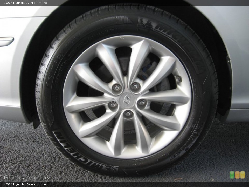 2007 Hyundai Azera Limited Wheel and Tire Photo #62048421
