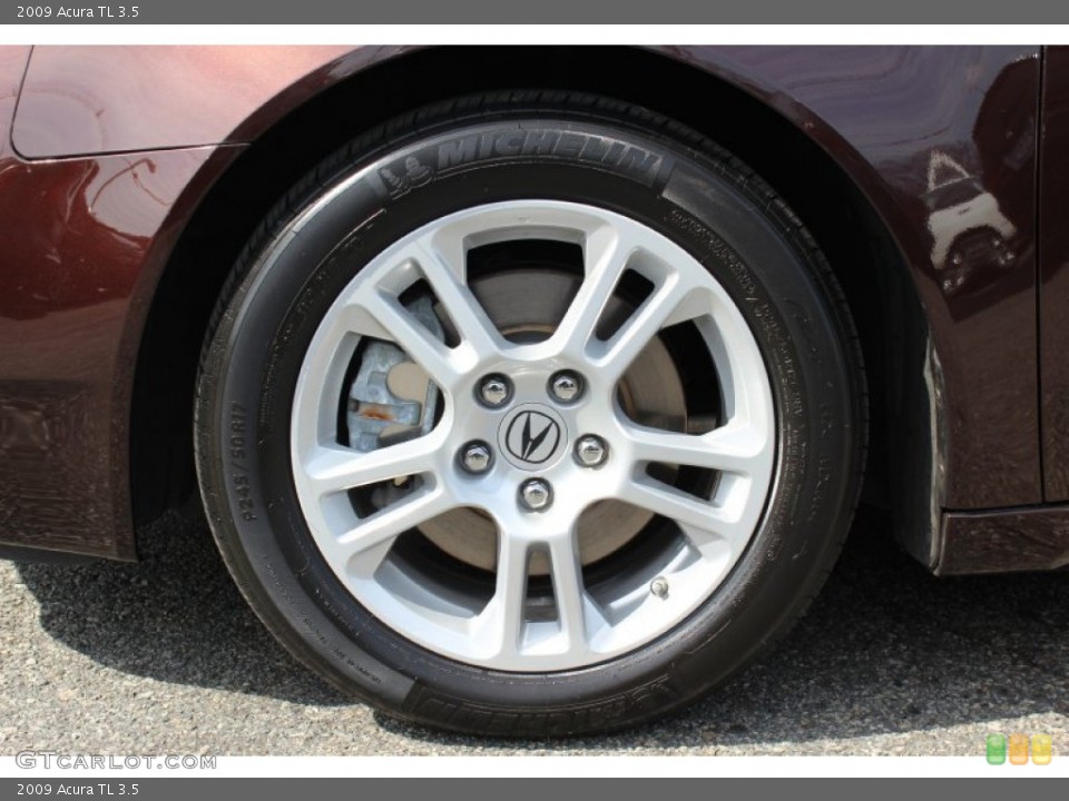 2009 Acura TL 3.5 Wheel and Tire Photo #62049915