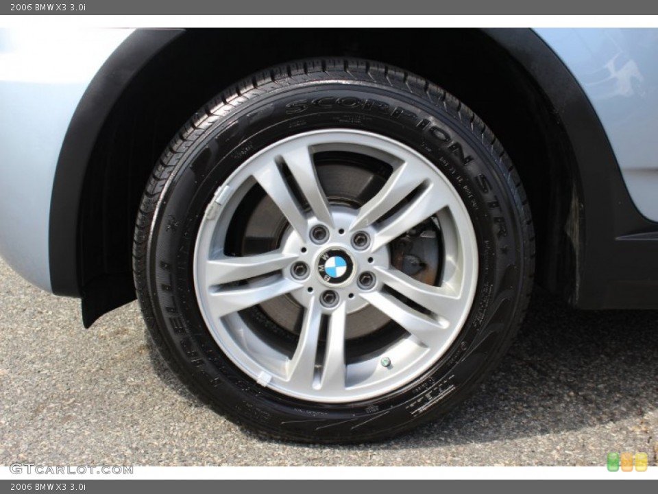 2006 BMW X3 3.0i Wheel and Tire Photo #62050530