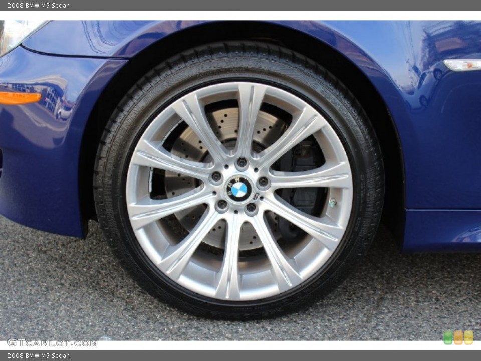 2008 BMW M5 Sedan Wheel and Tire Photo #62053971