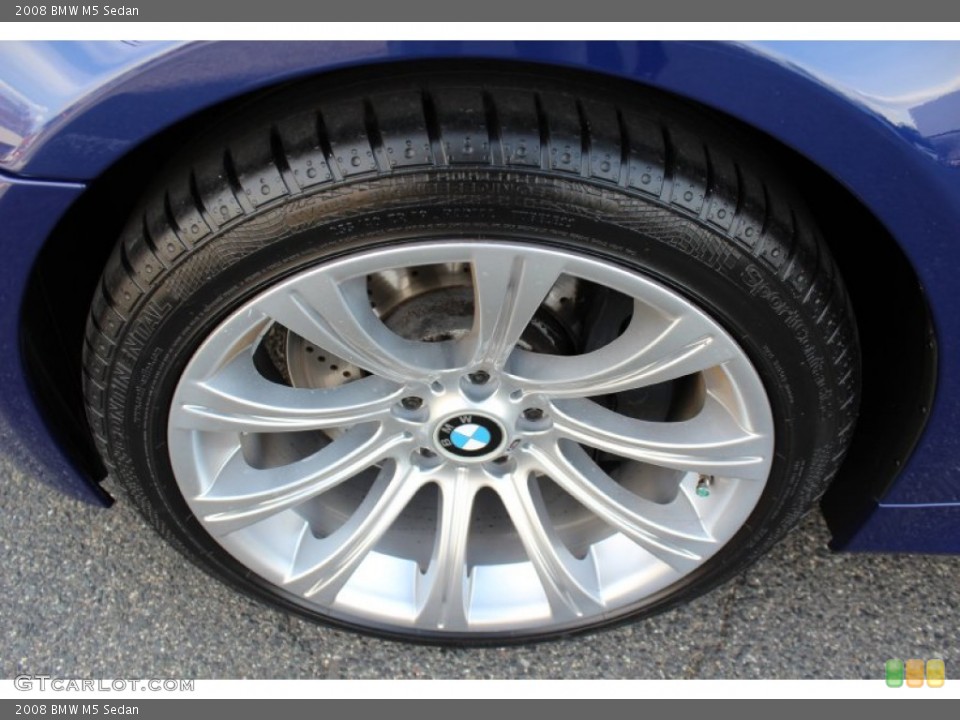 2008 BMW M5 Sedan Wheel and Tire Photo #62053980