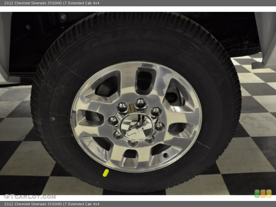 2012 Chevrolet Silverado 3500HD LT Extended Cab 4x4 Wheel and Tire Photo #62058438