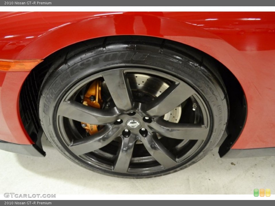 2010 Nissan GT-R Premium Wheel and Tire Photo #62062757