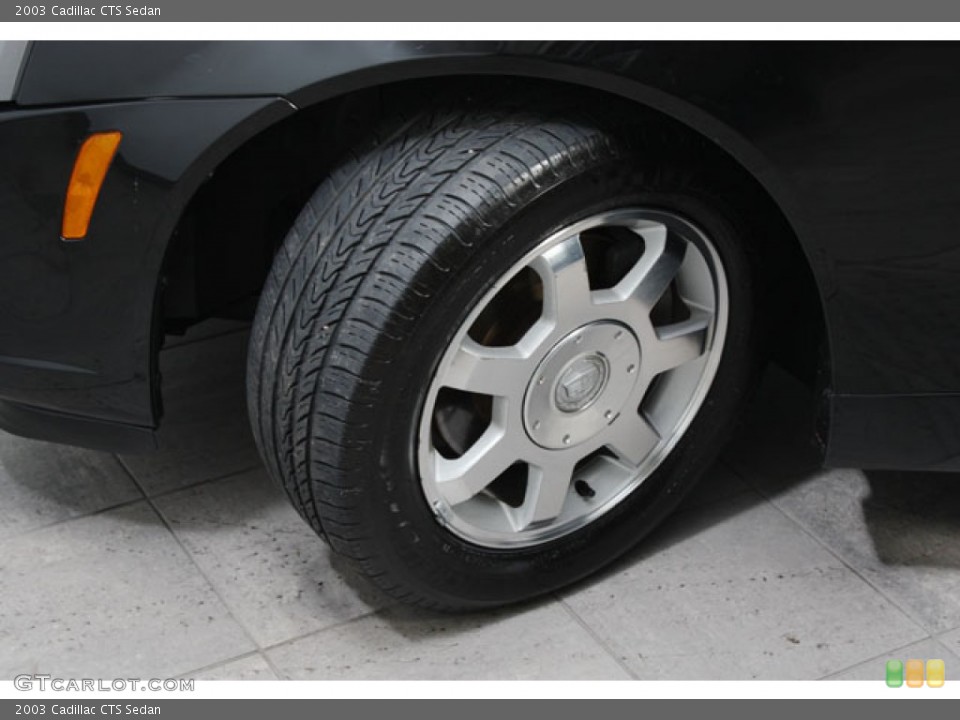 2003 Cadillac CTS Sedan Wheel and Tire Photo #62065040