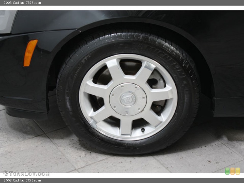 2003 Cadillac CTS Sedan Wheel and Tire Photo #62065047