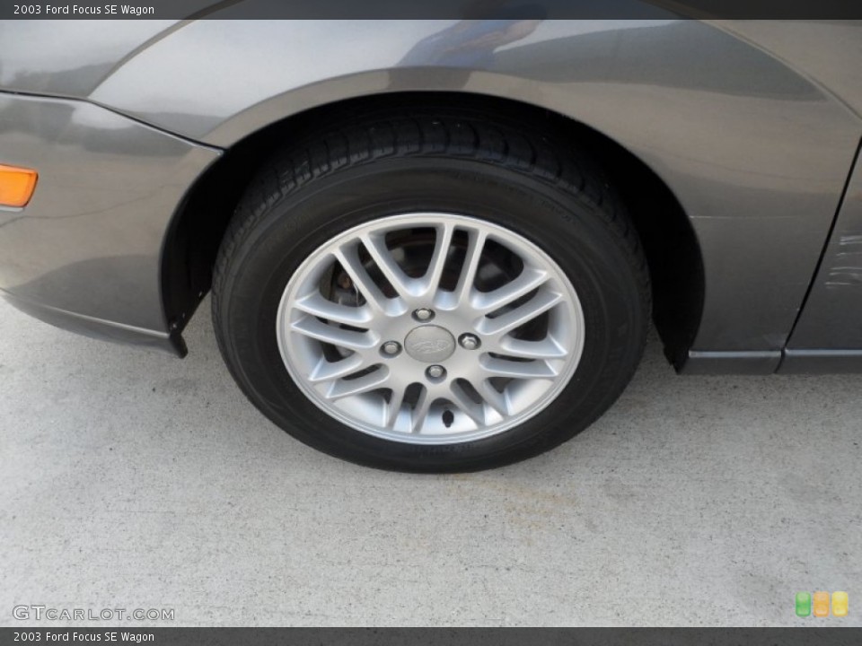 2003 Ford Focus SE Wagon Wheel and Tire Photo #62065206