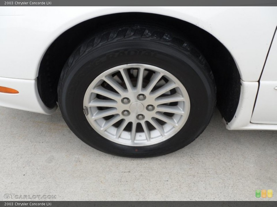 2003 Chrysler Concorde LXi Wheel and Tire Photo #62065593