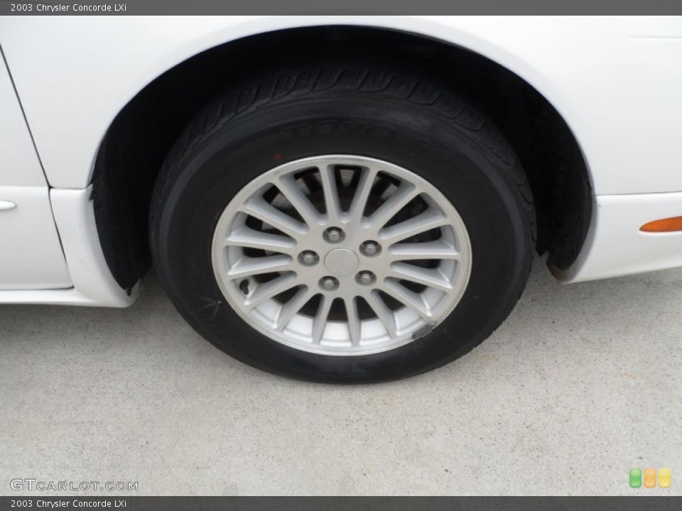 2003 Chrysler Concorde LXi Wheel and Tire Photo #62065620