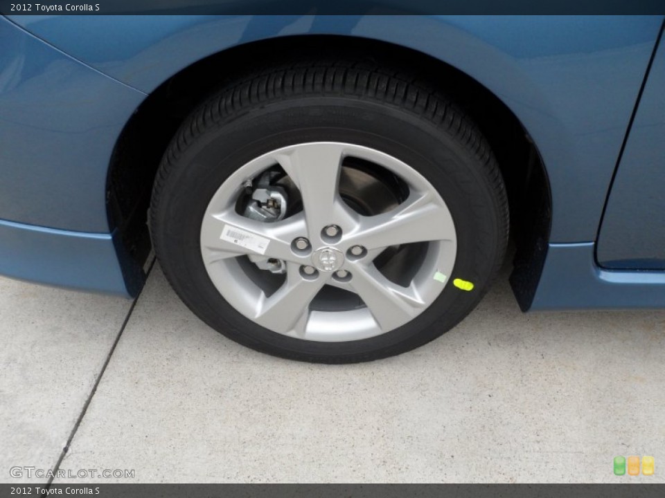 2012 Toyota Corolla S Wheel and Tire Photo #62070415