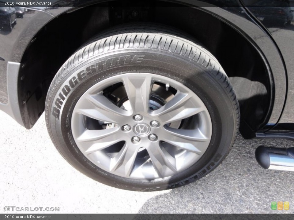 2010 Acura MDX Advance Wheel and Tire Photo #62071187