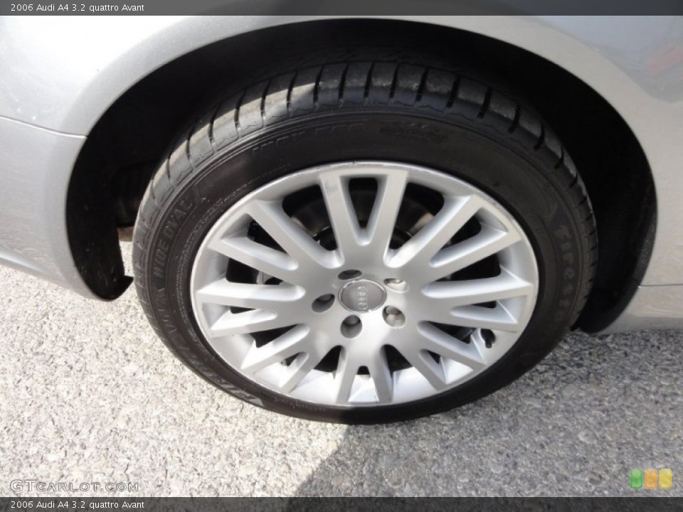 2006 Audi A4 3.2 quattro Avant Wheel and Tire Photo #62072054