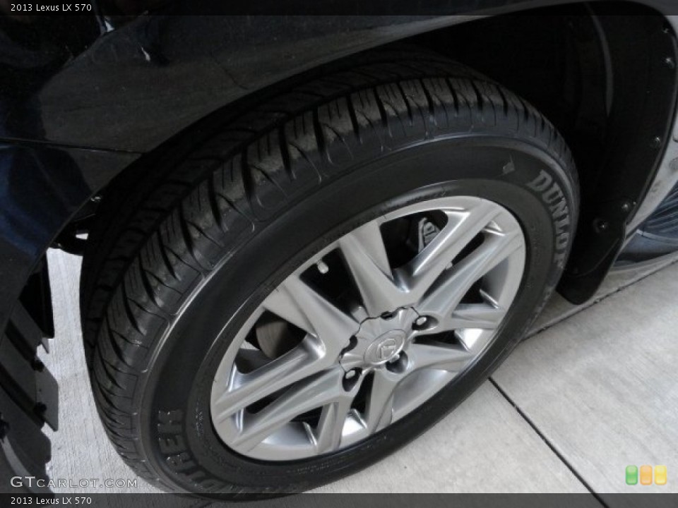 2013 Lexus LX 570 Wheel and Tire Photo #62078891