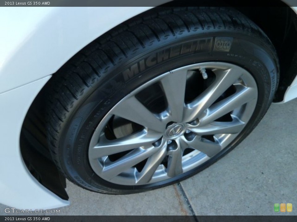 2013 Lexus GS 350 AWD Wheel and Tire Photo #62079062