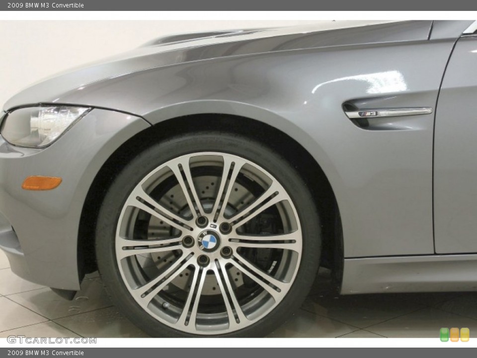 2009 BMW M3 Convertible Wheel and Tire Photo #62095218