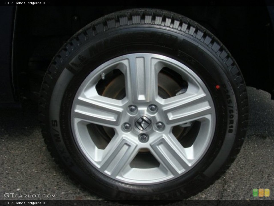 2012 Honda Ridgeline RTL Wheel and Tire Photo #62104817