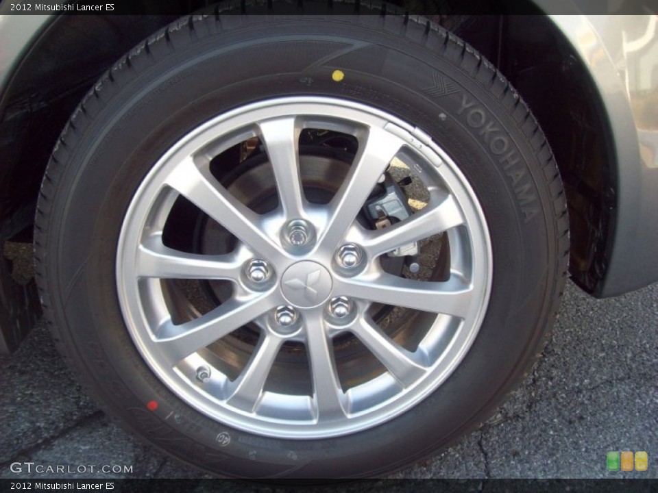 2012 Mitsubishi Lancer ES Wheel and Tire Photo #62110960
