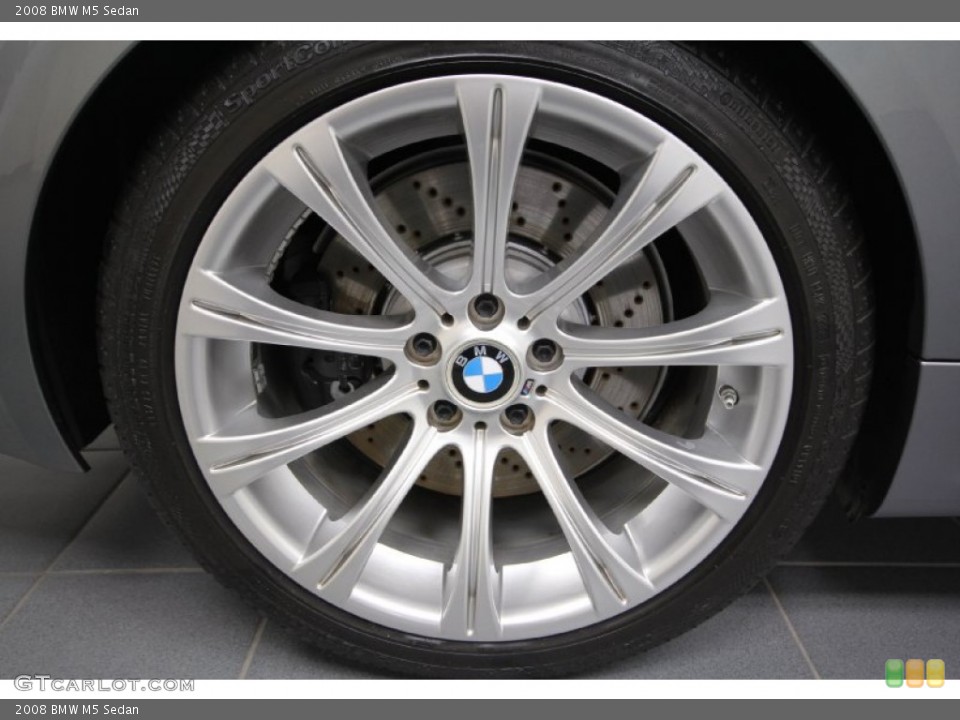 2008 BMW M5 Sedan Wheel and Tire Photo #62111465