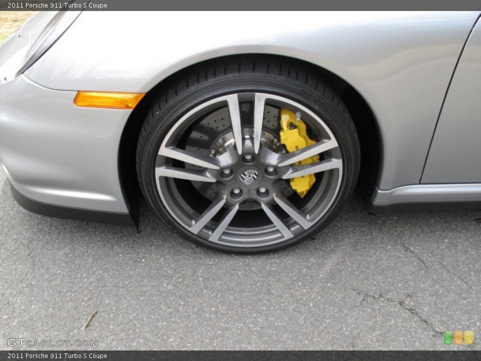 2011 Porsche 911 Turbo S Coupe Wheel and Tire Photo #62114834