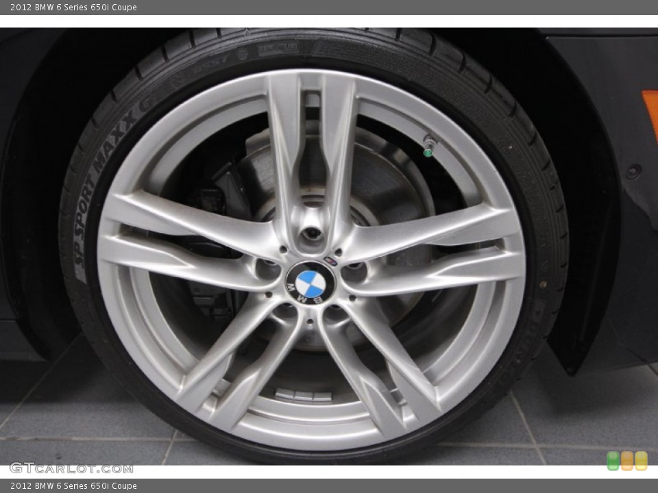 2012 BMW 6 Series 650i Coupe Wheel and Tire Photo #62118821